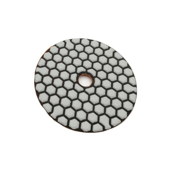 Round 3000 Grit Diamond Polishing Pads 4 Inches 2.2mm - 2.6mm Thickness