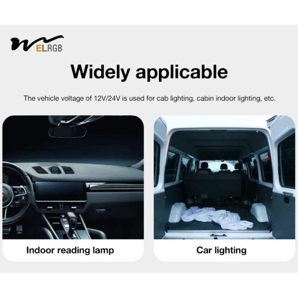 12V-85V COB Truck Head Lights Super Car Head Lamp Bright Ultra Thin