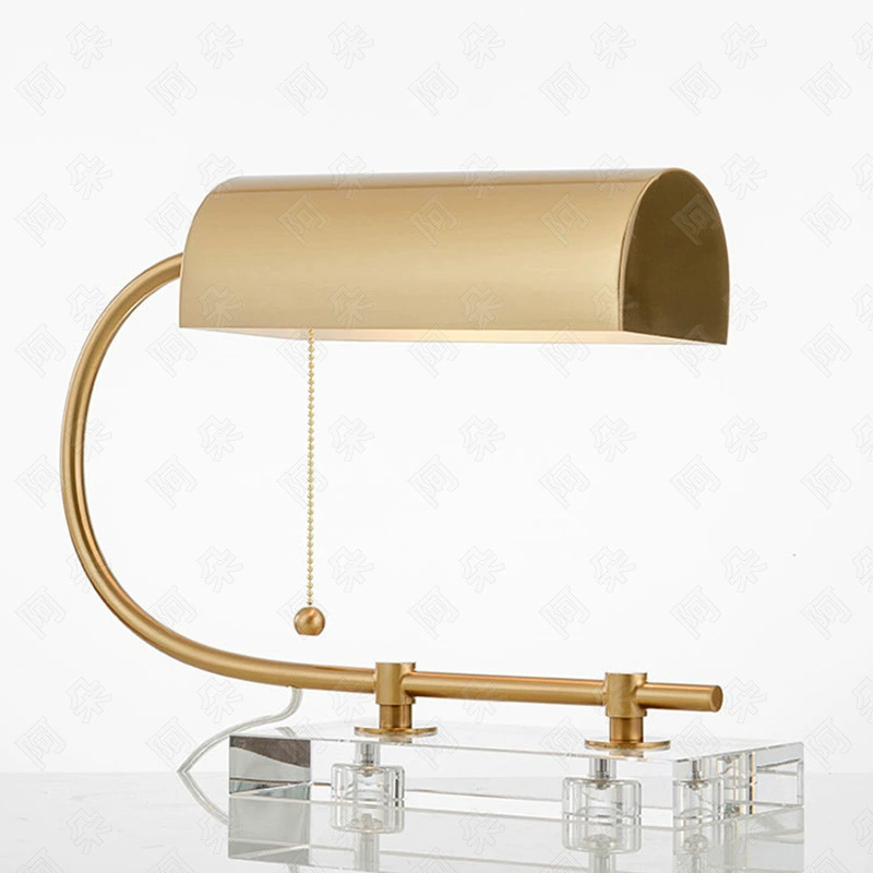 Luxury Crystal Bedside Lamp Nordic Romantic Post-modern Bedroom Decorative Table Lamp