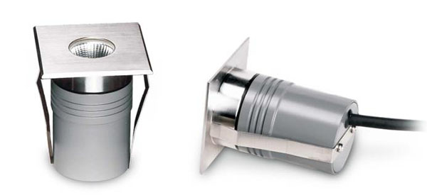 Industrial Light Fixtures With 316 SS Front Cover , Commercial Lighting Fixtures White Color