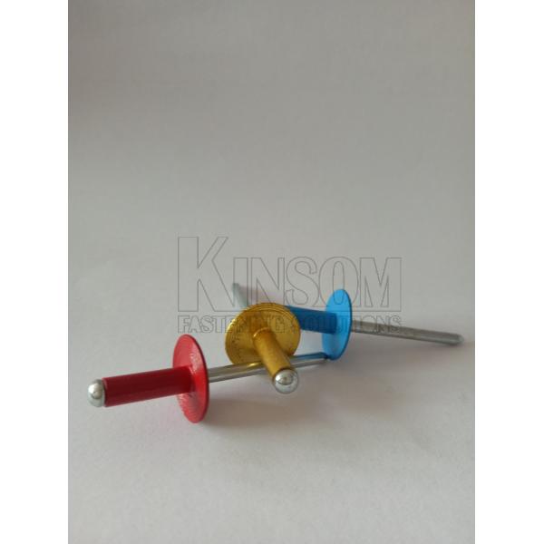 Aluminum color blind rivets mandreal pin nail mate rivets