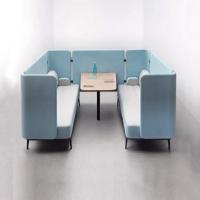 tissus modulaires d'intimité de sofa de meubles de bureau de 1.8M pour le salon