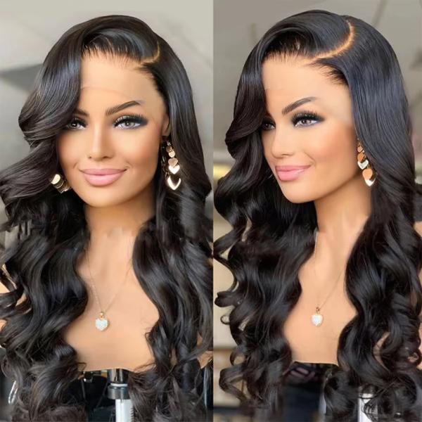 New Arrival 100% Natural HD Transparent Lace Braids Frontal Closure 13x6 Remy Hair Indian Woman Toupee Piece Braids
