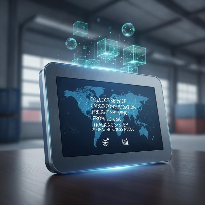 Collect Service Cargo Consolidation Freight Shipping From To USA Tracking System Transportation for Global Business Needs