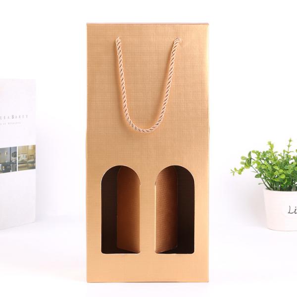 C2S Specialty Paper Corrugated Wine Bottle Carriers Clay Coated