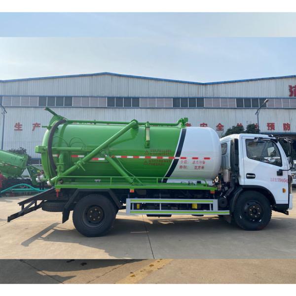 Customized  4*2 Cheapest Price Mini  5000 Liters 8000 Litets  Vacuum Truck Sewage Suction and Septic Tanker