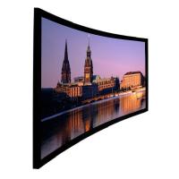 Ultra a tela de projeção de HD 4k, 16/9 curvou a instalação da parede da tela para o cinema