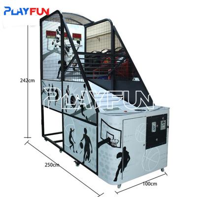 Simulador do Reino Unido Arcade Basketball Shooting Arcade Máquina de jogo de tiro de basquete de rua personalizada