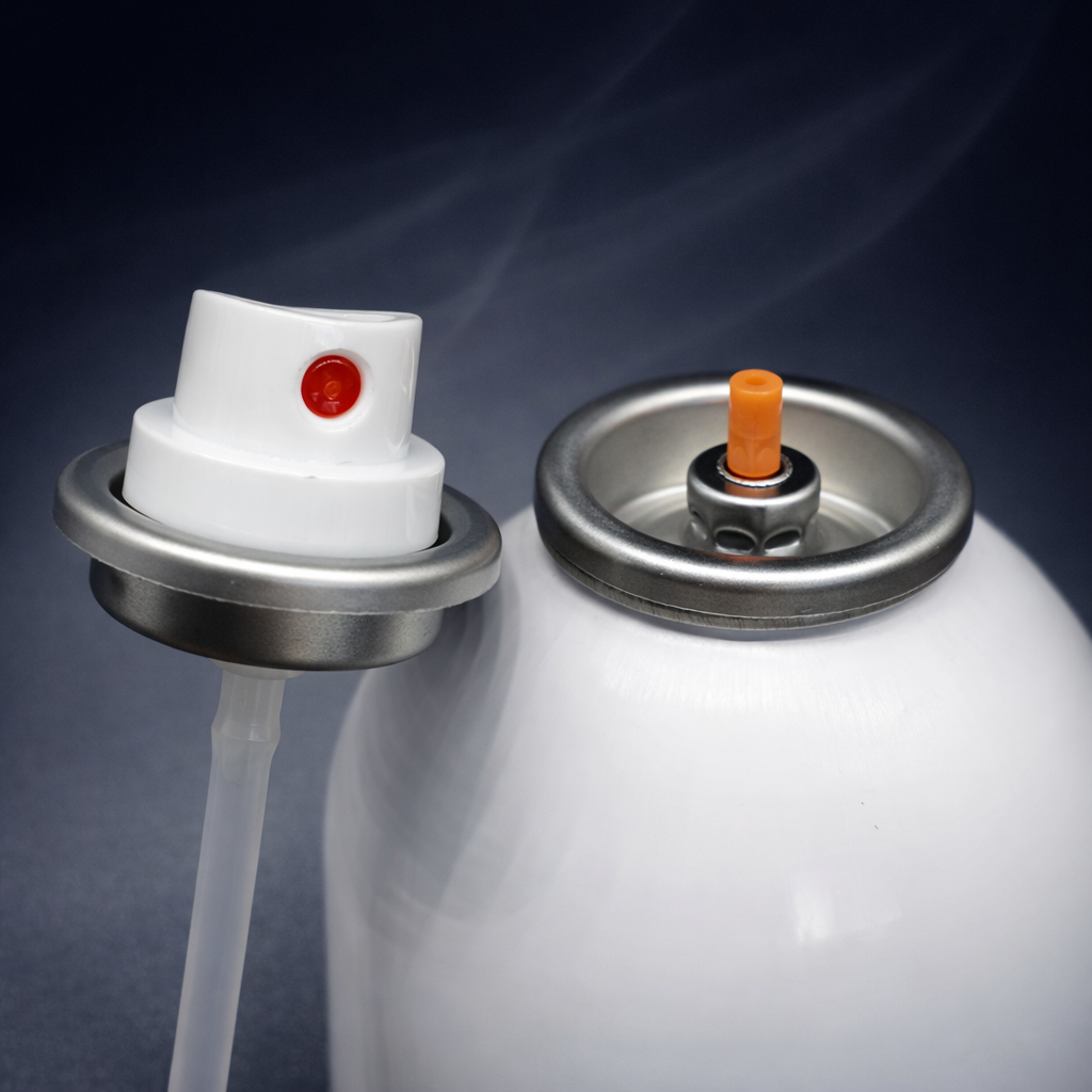 Hair Color Spray Valve with Fine Mist Atomization and Clog-Resistant Performance for User-Friendly Actuation