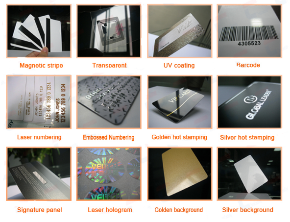 ISO1443A Cartão RFID sem contato Cartão de chip sem contato para controle de acesso