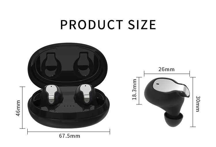 3D стерео 400mAh 46mm Sweatproof беспроводное синий зуб Наушники