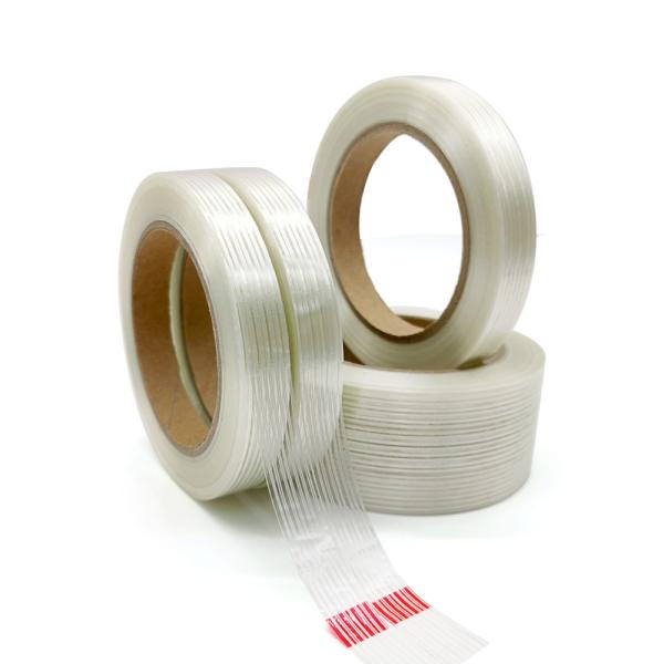 High Adhesion Fiberglass Filament Reinforced Tape For Packing 2inch X 60yards
