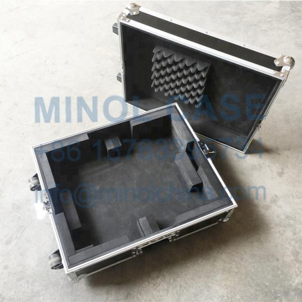 Professional Aluminum Utility Trunk Flight Case With Casters
