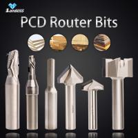 Bits de routeur PCD personnalisables pour les matériaux en bois