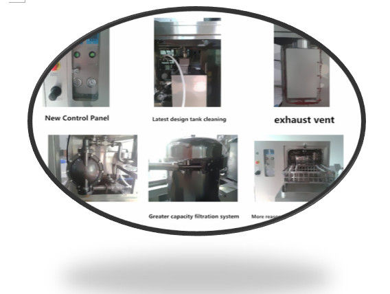Máquina de limpieza para plantillas de herramientas de fijación industrial 200-600l/minuto