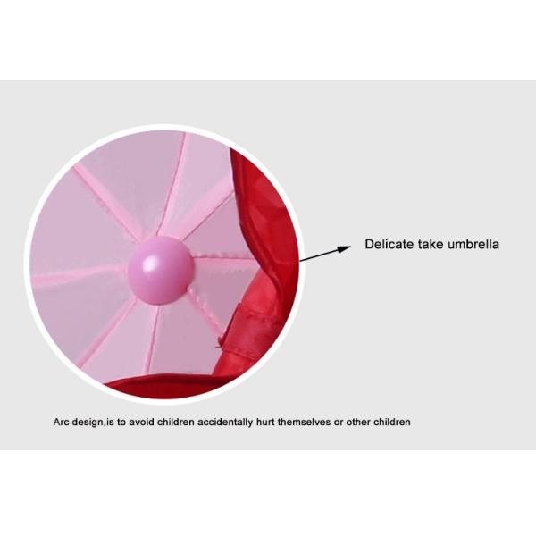 Rainproof 19 Inch Kids Cartoon Umbrella Customized Sublimation Full Printing