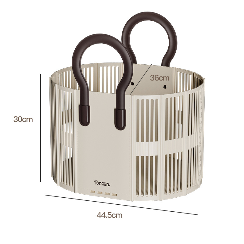 Multi-Functional Portable Foldable Laundry Basket PP Material Wall Storage Basket