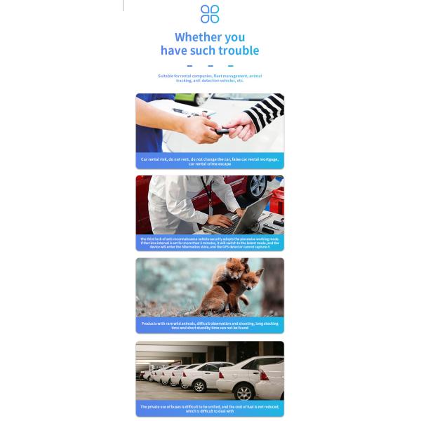 Водоустойчивый мотоцикл электротранспорта локатора GPS автомобиля