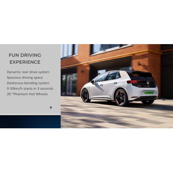 5 Seats Volkswagen ID 3 SUV VW Electric Vehicles 450KM Mileage