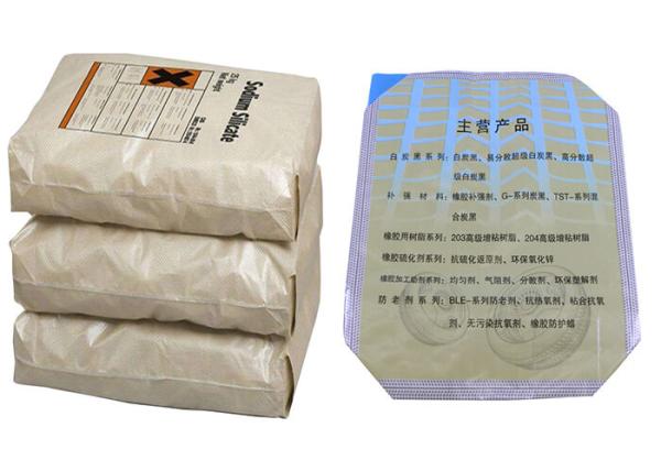 50Kg PP Block Bottom Valve Bag Adjustable By Micro Perforation QS SGS