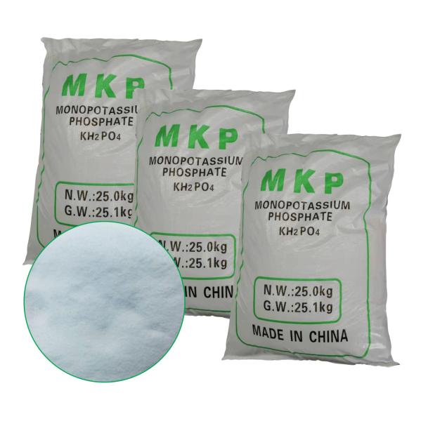 Food Grade Monopotassium Phosphate White Crystal MKP For Fertilizer