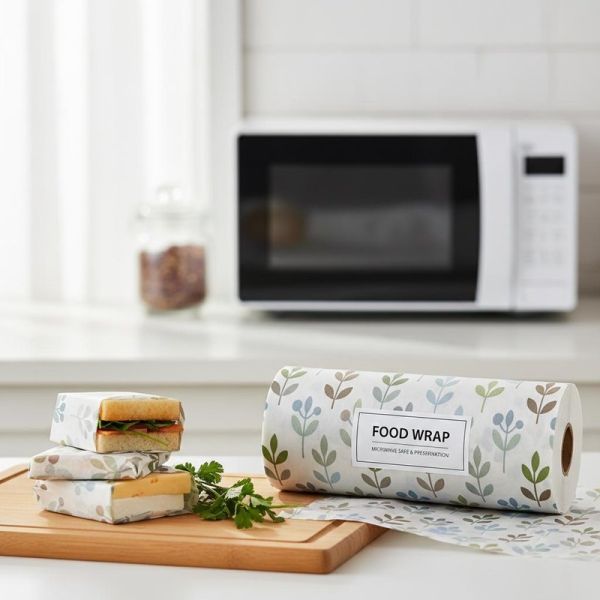 Custom OEM Microwave Safe Food Grade Wrapping Paper for Food Storage and Preservation