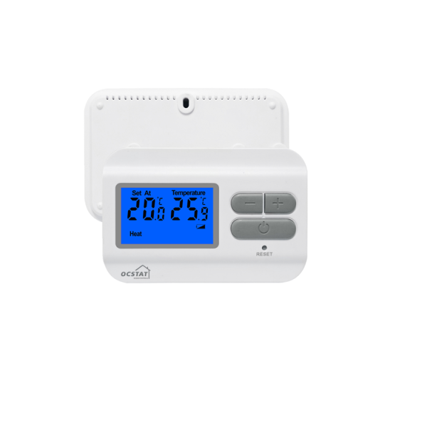 2xAAA Size Lithium Battery-operated Adjustable Electronic Heating Non-programmable LCD Thermostat for Boilers OEM ODM tailored for foodservice providers and commercial chefs
