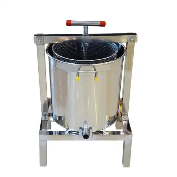 Electric Stainless Steel Beeswax Press Machine 45L Capacity