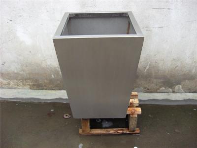Stainless Steel Large Metal Flower Pot Spray Paint Ronze Plant Pot