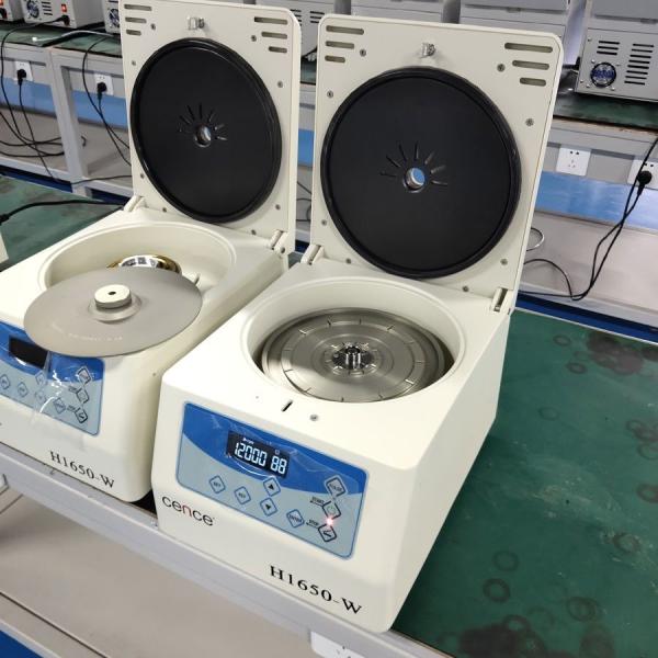 Centrifugador de alta velocidade H1650-W do certificado 16500rpm do CE micro