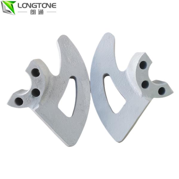 5.5 Inch Casting Iron Concrete Mixer Blade For Zoomlion Concrete Pump