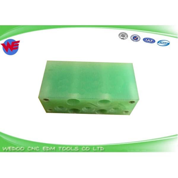 A290-8116-Y546 Isolator block Plate 27L*70W*35T F319 Fanuc EDM Parts Green