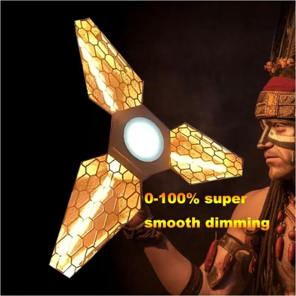 RWGB 3x60w Gold COB 1x40w 4-in-1 Beam Disco Lamp Bar Party Backlight DMX Projector Led Retro Light
