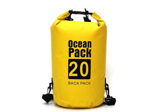 MultiColor 500D PVC Waterproof Dry Bag 20 Liter For Beach
