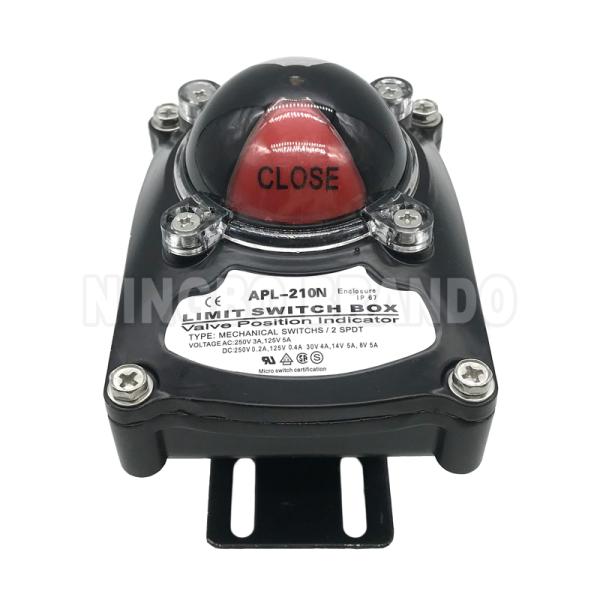 Pneumatic Limit Switch DN20 PN16 Пневматическое фланцевое угловое сиденье поршневый клапан двойного действия обычно закрыт