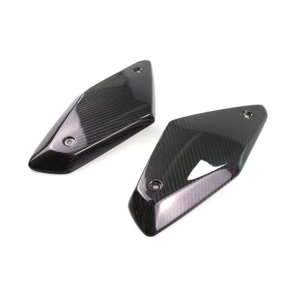 Motorcycle Modified Carbon Fiber Large Exhaust Heat Shield Cover for Yamaha MT 10 MT10 2016 2017 2018