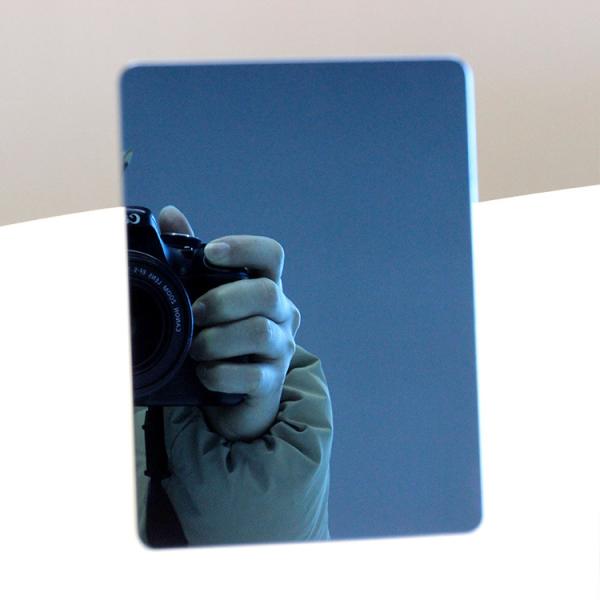Mirror Finish Sapphire Blue Decorative Stainless Steel Sheet Four Feet for Elegant Decor