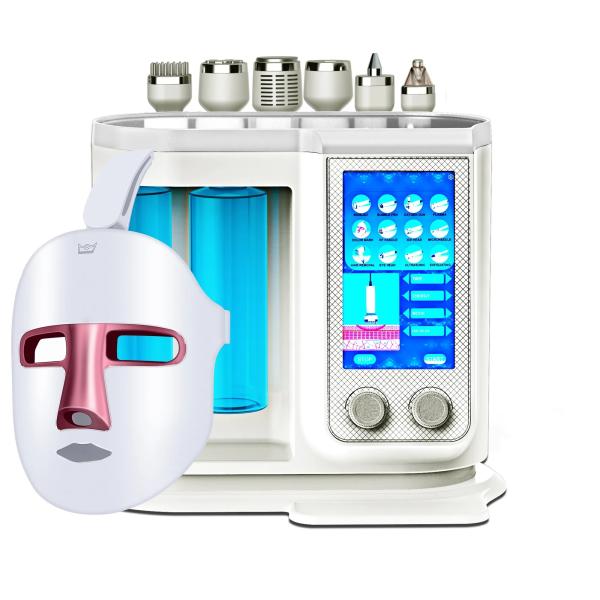 Корея 2023 7 в 1 машине машины H2o2 Hydrafacials Dermabrasion диаманта Oxyge машины шелушения Aqua гидро лицевой.