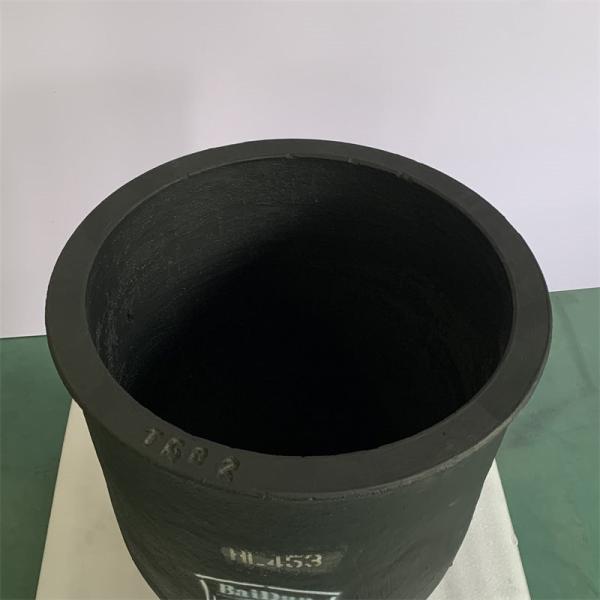 Creuset en graphite au carbure de silicium pour la fusion de l'argent
