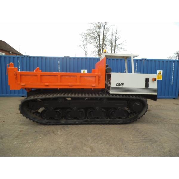 Custom 700X100X80 Dumper Rubber Tracks ISO9001:2015 Certified with High Tractive Force for Hitachi CG 45 Carrier
