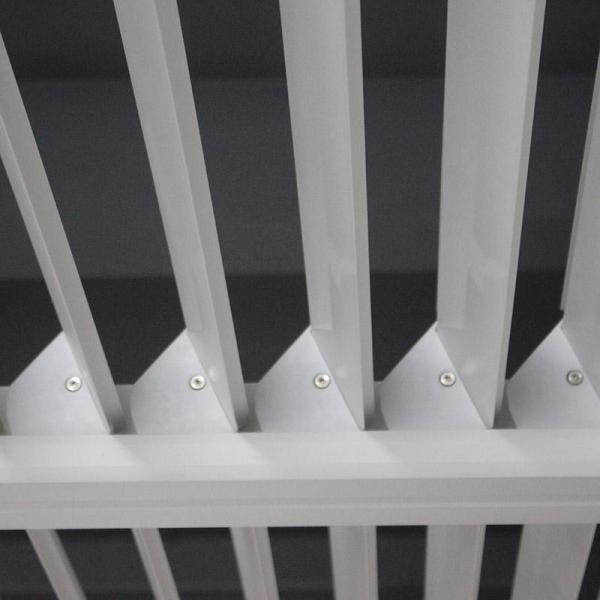 Outdoor Garden Aluminum Pergola with Waterproof Roof System Stylish Design