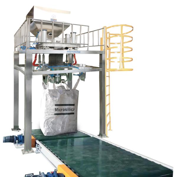 Jumbo Bulk Bag Filler Easy Operating PLC System for Smooth Filling Process