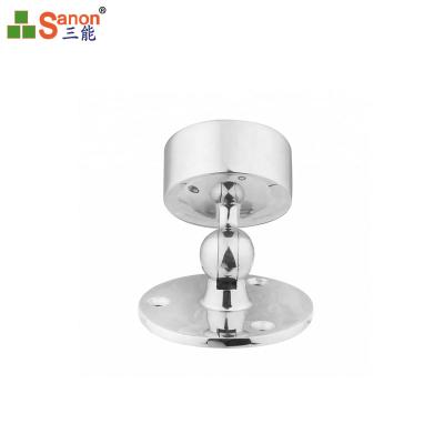 Casting Stainless Steel Handrail Fittings Round Pipe Support Brackets 50.8mm Dia 74mm