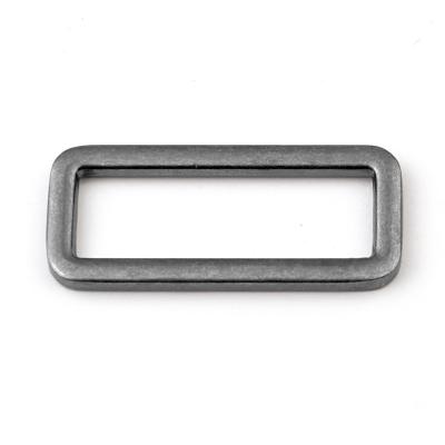 38mm Square Black Nickel Metal Buckle Custom Bag for High Grade Leather Men Backpack
