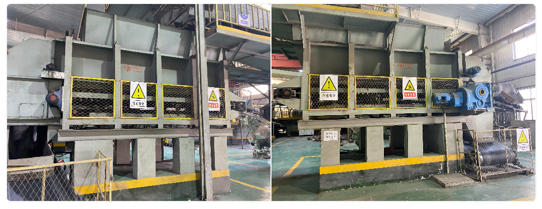 120 Ton/H Grey Belt Conveyor Box Feeder With Hopper For Raw Material Preparation BBT Clay Brick Making Machine