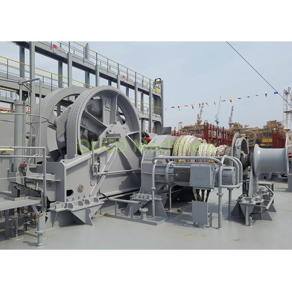 High Efficiency Marine Electric Winch Electric / Hydraulic Good Stability