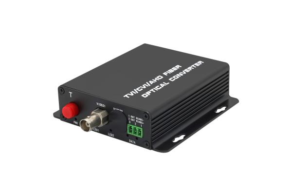 1 Channel Tvi / Cvi / Ahd Reverse HD 1080p Video Converter Rs485 Distance 20km