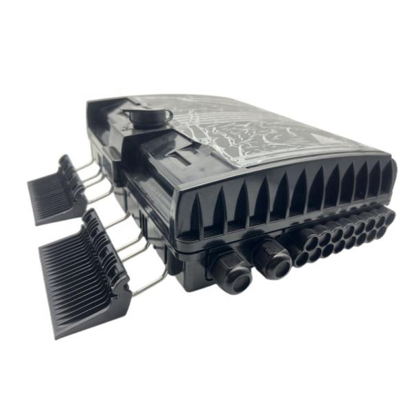 RoHS Certified 16 Core 1 8 PLC Splitter Outdoor Wall Mounted Fiber Optic Distribution Box