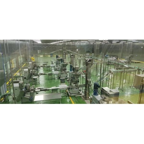 220V/380V Automatic Canned Meat Production Line Luncheon Meat Processing Equipment