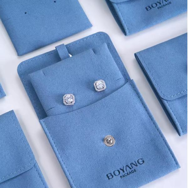 OEM Velvet Jewelry Packaging Pouches Storage Bag Organizer